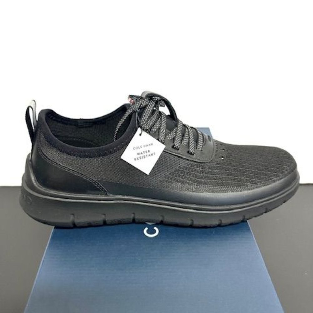 Cole Haan Men's Generation ZERØGRAND Sneaker Water Resistant Black 10 NWB
